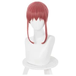NewCosplay Chainsaw Man Makima Heat Resistant Synthetic Hair Carnival Halloween Party Props Cosplay Wig