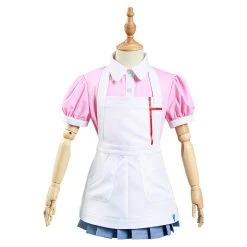 NewCosplay Danganronpa 2:Goodbye Despair Mikan Tsumiki Kids Children Shirt Skirt Outfits Halloween Carnival Suit Cosplay Costume New Arrivals