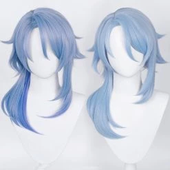 NewCosplay Genshin Impact Kamisato Ayato Cosplay Wig Halloween Party Props New Arrivals