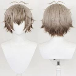 NewCosplay Vtuber Alban Knox Cosplay Wig Heat Resistant Synthetic Hair Cosplay Props