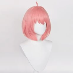NewCosplay SPY×FAMILY - Anya Forger Cosplay Wig Heat Resistant Synthetic Hair Carnival Halloween Party Props New Arrivals