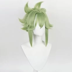 NewCosplay Genshin Impact Kuki Shinobu Cosplay Wig Halloween Party Props 11 NewCosplay Genshin Impact Kuki Shinobu Cosplay Wig Halloween Party Props