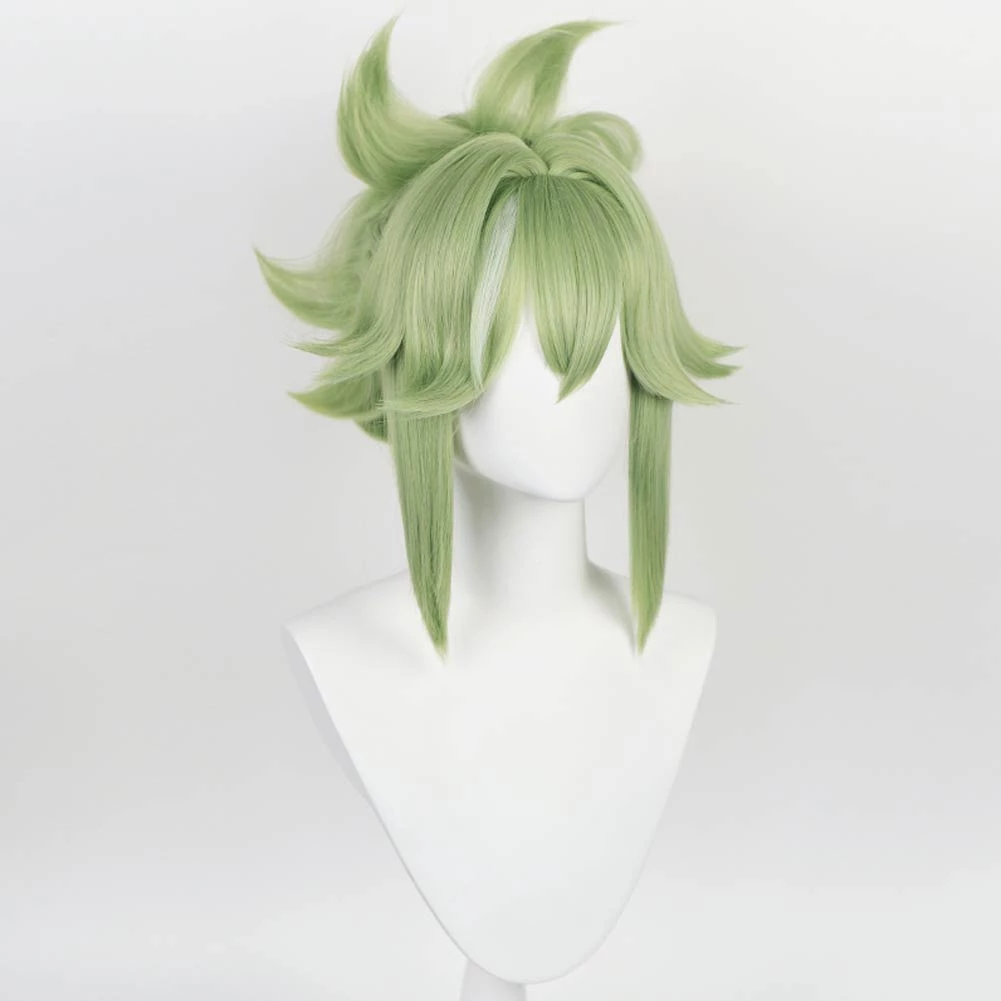 NewCosplay Genshin Impact Kuki Shinobu Cosplay Wig Halloween Party Props 6 NewCosplay Genshin Impact Kuki Shinobu Cosplay Wig Halloween Party Props