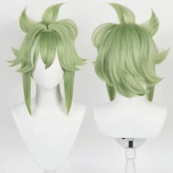 NewCosplay Genshin Impact Kuki Shinobu Cosplay Wig Halloween Party Props 12 NewCosplay Genshin Impact Kuki Shinobu Cosplay Wig Halloween Party Props