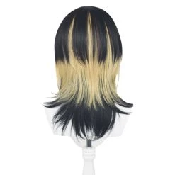 NewCosplay Tokyo Revengers Haitani Ran Cosplay Wig Black Golden Hair Halloween Party Props New Arrivals 12 NewCosplay Tokyo Revengers Haitani Ran Cosplay Wig Black Golden Hair Halloween Party Props New Arrivals