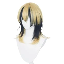 NewCosplay Tokyo Revengers Haitani Ran Cosplay Wig Golden Black Hair Cosplay Props New Arrivals 9 NewCosplay Tokyo Revengers Haitani Ran Cosplay Wig Golden Black Hair Cosplay Props New Arrivals
