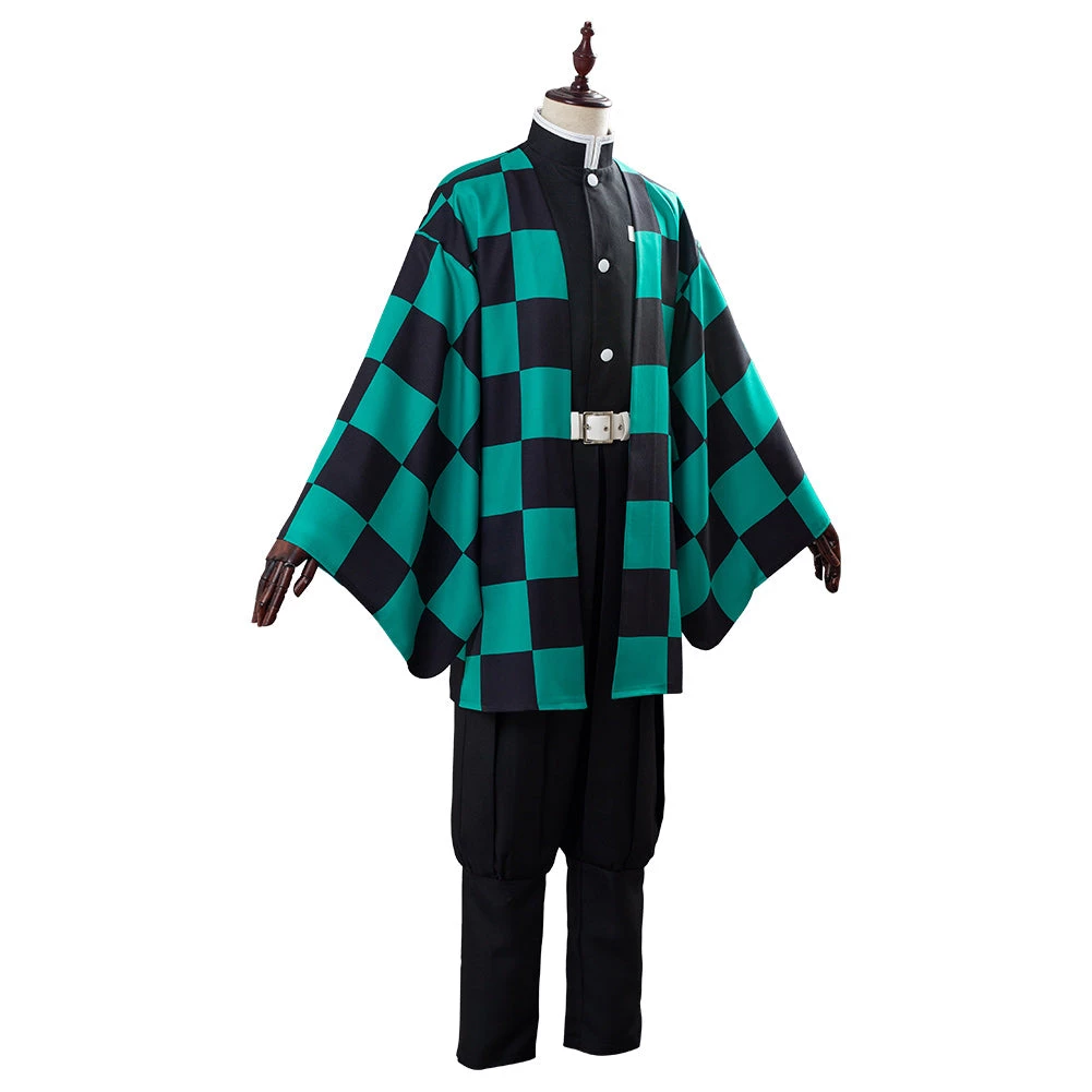 NewCosplay Demon Slayer: Kimetsu No Yaiba Kamado Tanjirou Oufit Cosplay Costume 7 NewCosplay Demon Slayer: Kimetsu No Yaiba Kamado Tanjirou Oufit Cosplay Costume