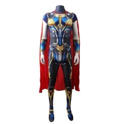 Viele Kostüme New Arrivals Adult Thor: Love And Thunder Cosplay Costume Outfits Jumpsuit Cloak Halloween Carnival Suit