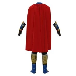 Fandombuy New Arrivals Kids Children Thor: Love And Thunder Thor Cosplay Costume Jumpsuit Cloak Outfits Halloween Carnival Suit