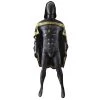 NewCosplay Adult Black Adam Cosplay Costume Outfits Jumpsuit Cloak Halloween Carnival Suit