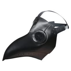 New Cosplaysky Plague Doctor Bird Face Cover Latex Long Nose Beak Cosplay Steampunk Halloween Costume Props New Arrivals