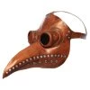 New Cosplaysky Plague Doctor Steampunk Latex Long Nose Beak Bird Face Cover Cosplay Halloween Costume Props