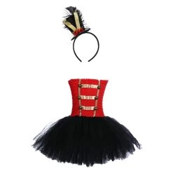 NewCosplay Baby Girl Dress Royal Honour Guard Bubble Dress Cosplay Costume Kid New Arrivals