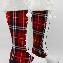 NewCosplay New Arrivals LoveLive! Boots Cosplay Shoes Christmas Version 6 NewCosplay New Arrivals LoveLive! Boots Cosplay Shoes Christmas Version
