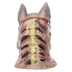 New Cosplaysky Halloween Horror Skull Horse Head Latex Helmet Cosplay Accessories New Arrivals