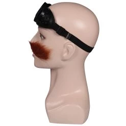 NewCosplay New Arrivals Sonic The Hedgehog 2 Dr. Eggman Cosplay Beard Glasses Halloween Carnival Costume Accessory