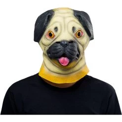 New Cosplaysky SharPei Dog Helmet Halloween Animal Latex Helmet Full Face Adult Cosplay Props