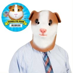 New Cosplaysky New Arrivals Halloween Animal Latex Helmet Guinea PigFull Face Helmet Adult Cosplay Props