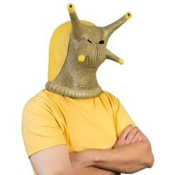 New Cosplaysky Halloween Animal Latex Helmet Snail Banana Slug Full Face Helmet Adult Cosplay Props New Arrivals