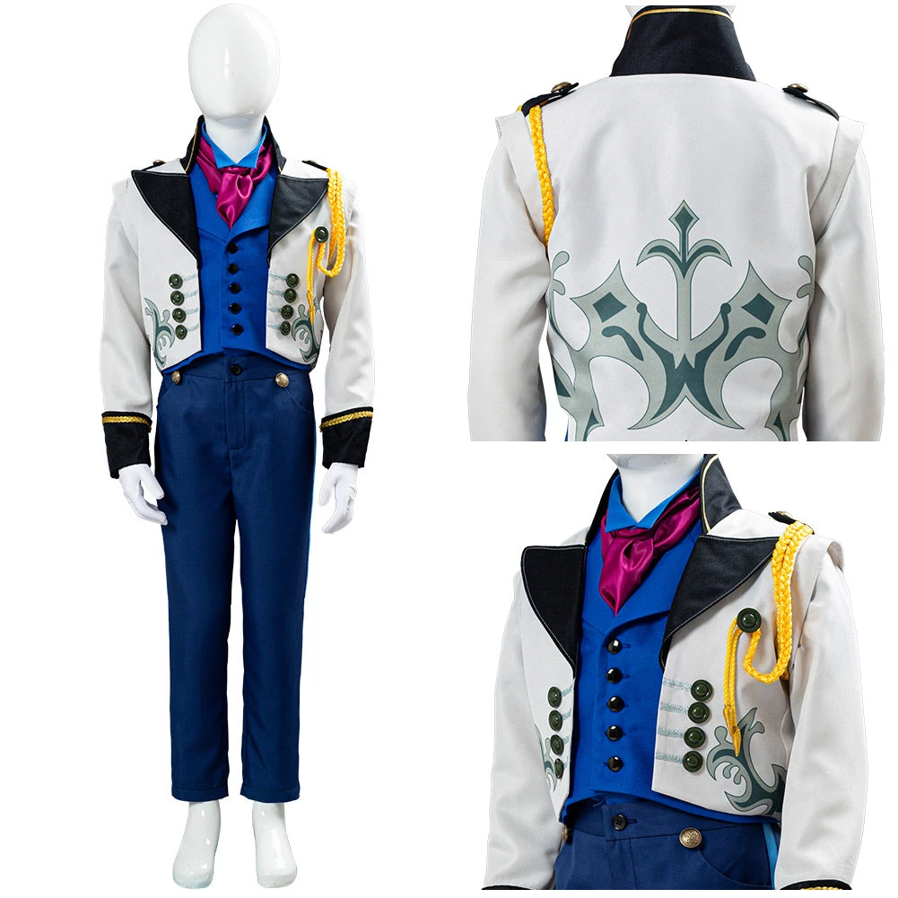 NewCosplay Frozen Prince Hans Outfit Halloween Carnival Costume Cosplay Costume FOR Kids Children 12 NewCosplay Frozen Prince Hans Outfit Halloween Carnival Costume Cosplay Costume FOR Kids Children