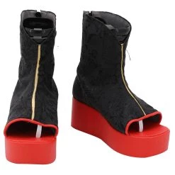 NewCosplay Hololive Nakiri Ayame Boots Halloween Costumes Accessory Custom Made Cosplay Shoes