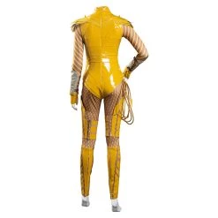 NewCosplay Wonder Woman 1984 Gold Jumpsuit Battle Suit WW84 Cosplay Costume New Arrivals