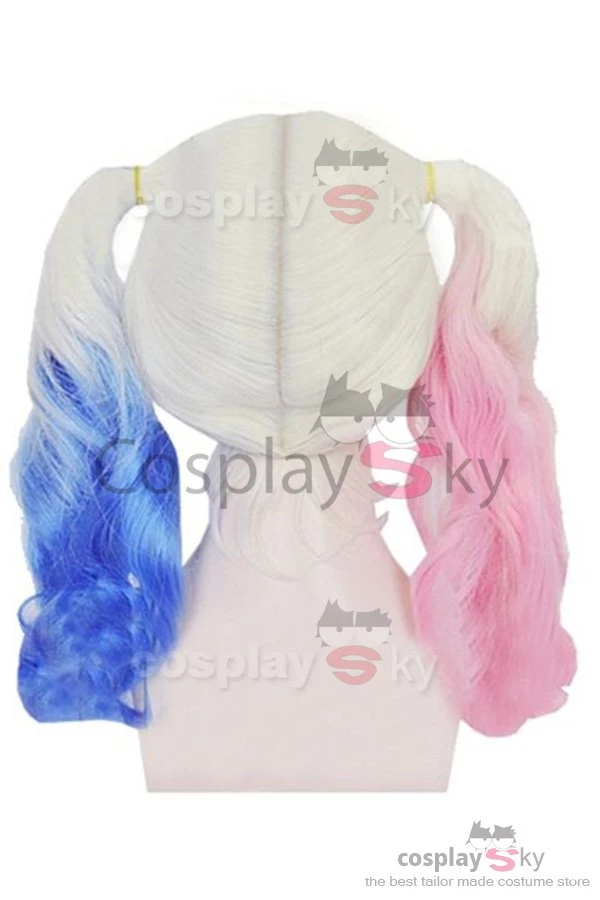 NewCosplay Suicide Squad Harley Quinn Cosplay Wigs New 4 NewCosplay Suicide Squad Harley Quinn Cosplay Wigs New