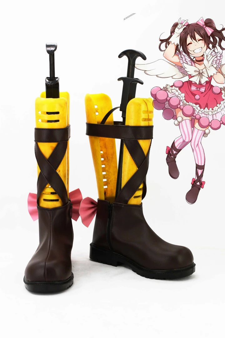 NewCosplay LoveLive! Nico Yazawa Boots Cosplay Shoes Idol Version New Arrivals 3 NewCosplay LoveLive! Nico Yazawa Boots Cosplay Shoes Idol Version New Arrivals