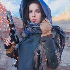 NewCosplay New Arrivals Rogue One: A Star Wars Story Jyn Erso Stardust Outfit Cosplay Costume