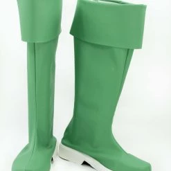 NewCosplay Cute High Earth Defense Club LOVE! Defense Club Atsushi Kinugawa Light Green Boots Cosplay Shoes 6 NewCosplay Cute High Earth Defense Club LOVE! Defense Club Atsushi Kinugawa Light Green Boots Cosplay Shoes