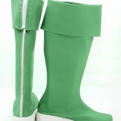NewCosplay Cute High Earth Defense Club LOVE! Defense Club Atsushi Kinugawa Light Green Boots Cosplay Shoes 7 NewCosplay Cute High Earth Defense Club LOVE! Defense Club Atsushi Kinugawa Light Green Boots Cosplay Shoes