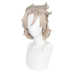 NewCosplay New Arrivals Genshin Impact Albedo Heat Resistant Synthetic Hair Carnival Halloween Party Props Cosplay Wig