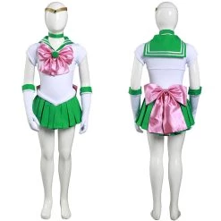 NewCosplay Sailor Moon Kino Makoto Kids Children Girls Dress Outfits Halloween Carnival Suit Cosplay Costume