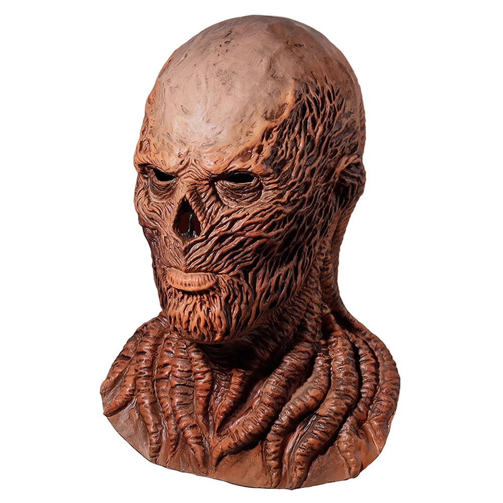 Fansholiday Stranger Things 4 Eggo Demogorgon Latex Cosplay Mask Helmet Halloween Party Costume Props 4 Fansholiday Stranger Things 4 Eggo Demogorgon Latex Cosplay Mask Helmet Halloween Party Costume Props