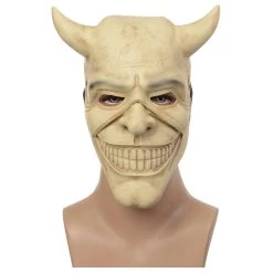 Fandomsky The Black Phone The Grabber Mask Cosplay Latex Masks HalloweenCostume Props