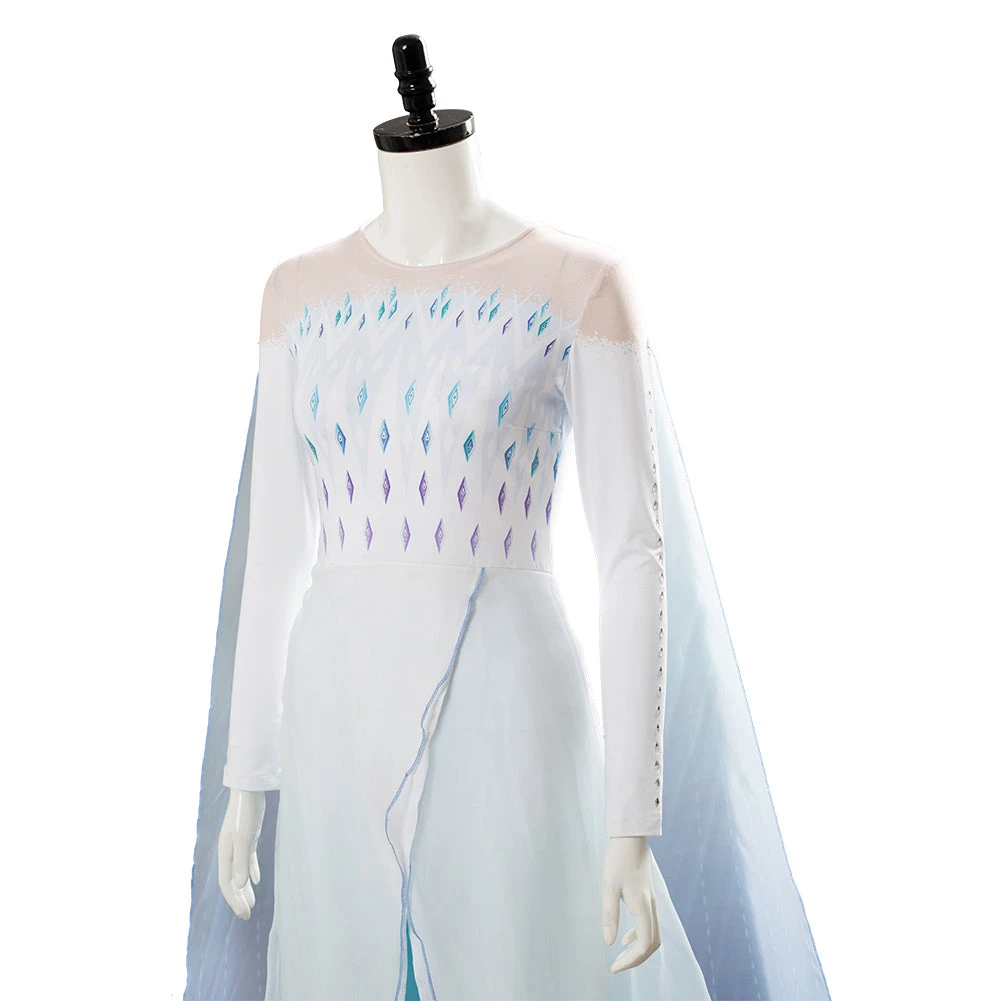 NewCosplay Frozen 2 Elsa Ahtohallan Cave Queen White Gown Cosplay Costume New Arrivals 9 NewCosplay Frozen 2 Elsa Ahtohallan Cave Queen White Gown Cosplay Costume New Arrivals