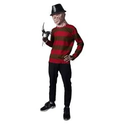 NewCosplay New Arrivals A Nightmare On Elm Street-Munker Street Freddie Kruger Top Shirt Cosplay Costume