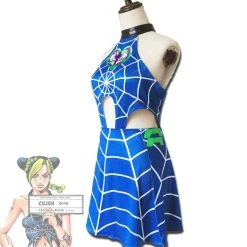 NewCosplay New Arrivals JoJo‘s Bizarre Adventure Jolyne Cujoh Dress Halloween Carnival Suit Cosplay Costume