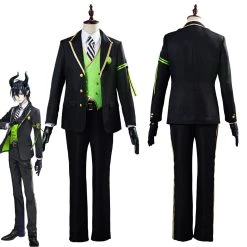 NewCosplay Game Twisted-Wonderland Malleus/Sebek/Silver Uniform Outfit Halloween Carnival Costume Cosplay Costume For Adult