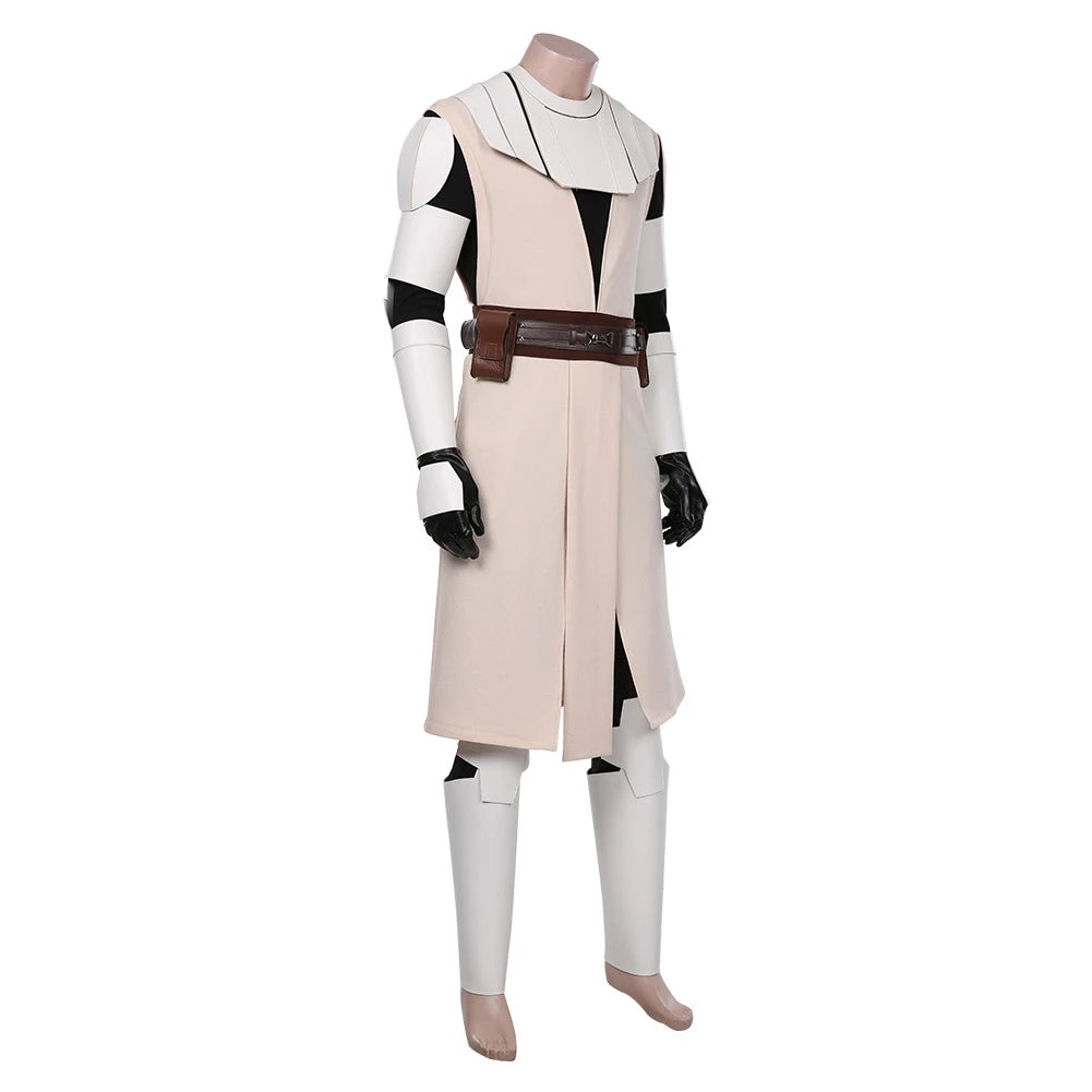 NewCosplay New Arrivals Star Wars: The Clone Wars -Obi Wan Kenobi Halloween Carnival Suit Cosplay Costume 7 NewCosplay New Arrivals Star Wars: The Clone Wars -Obi Wan Kenobi Halloween Carnival Suit Cosplay Costume