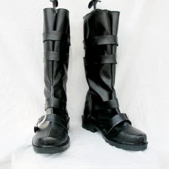 NewCosplay D.Gray-man Arystar Krory Cosplay Boots Black Custom Made New Arrivals