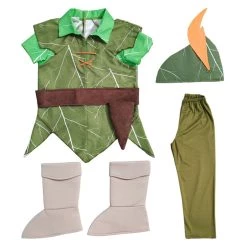 Viele Kostüme New Arrivals Kids Children Peter Pan Cosplay Costume Outfits Halloween Carnival Suit