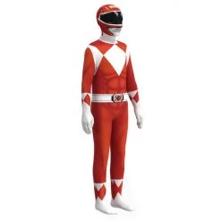 Fandombuy Kids Mighty Morphin Power Rangers Jason Cosplay Costume Halloween Carnival Suit New Arrivals