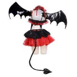 NewCosplay Date A Live Tokisaki Kurumi Nightmare Cosplay Costume Outfits Halloween Carnival Suit 14 NewCosplay Date A Live Tokisaki Kurumi Nightmare Cosplay Costume Outfits Halloween Carnival Suit