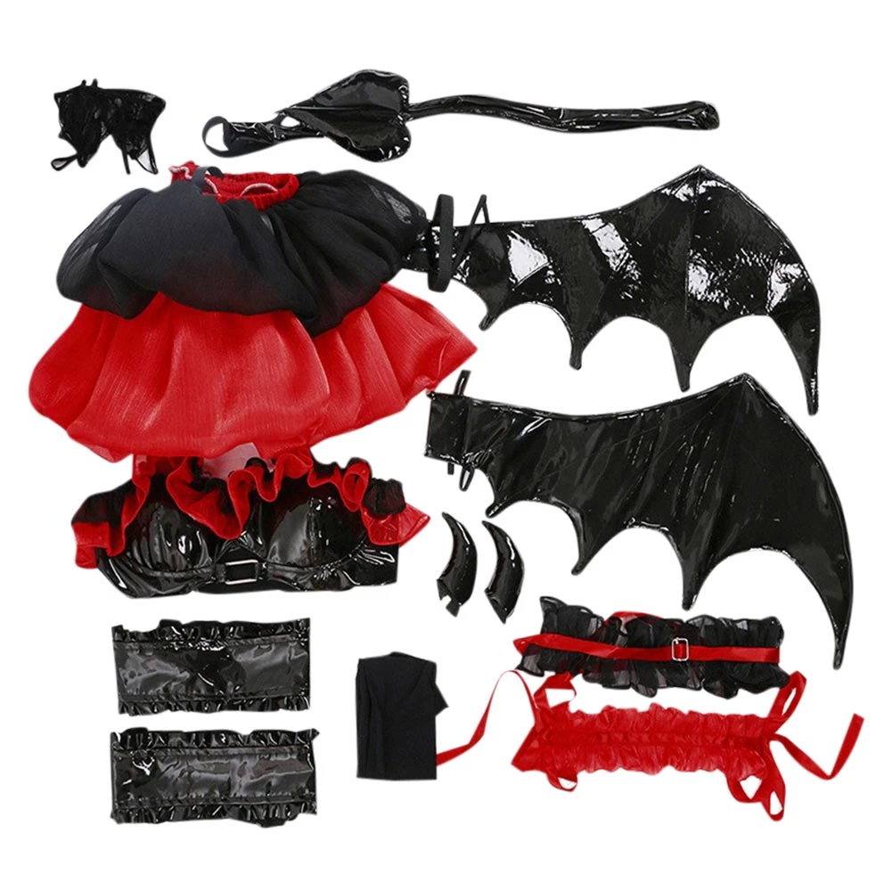 NewCosplay Date A Live Tokisaki Kurumi Nightmare Cosplay Costume Outfits Halloween Carnival Suit 7 NewCosplay Date A Live Tokisaki Kurumi Nightmare Cosplay Costume Outfits Halloween Carnival Suit