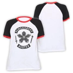 CosplaySky New Arrivals Stranger Things Season 4 CannibalPlant Cosplay Short Sleeve T-shirt