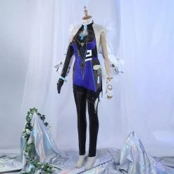 NewCosplay Genshin Impact Yelan Cosplay Costume Outfits Halloween Carnival Suit New Arrivals