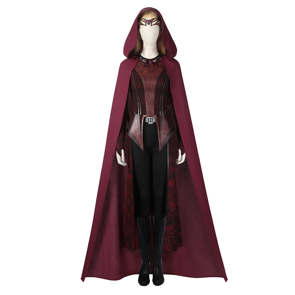 Viele Kostüme Doctor Strange In The Multiverse Of Madness - Scarlet Witch Wanda Cosplay Costumes Cloak Outfits 3 Viele Kostüme Doctor Strange In The Multiverse Of Madness - Scarlet Witch Wanda Cosplay Costumes Cloak Outfits