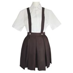 NewCosplay New Arrivals Danganronpa Chihiro Fujisaki Women Uniform Outfit Halloween Carnival Costume Cosplay Costume