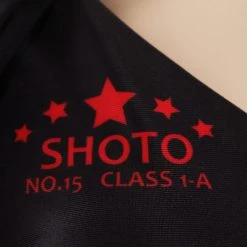 Fansholiday New Arrivals My Hero Academia Todoroki Shoto Original Design Cosplay Bikini Top Shorts Cloak Swimsuit